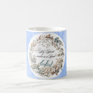 Mug Bouquet de fleurs bleues Réserver