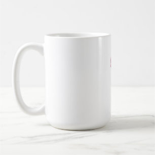 Mug Bouquet de fleurs élégant bleu, rose et blanc