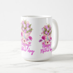 Mug Bouquet de fleurs pour la fête des mères