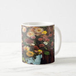 Mug Bouquet de vase floral d'art