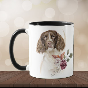 Mug Bouquet d'hiver Springer Spanig Dog