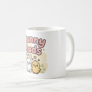 Mug Bourgeons de Lapin Mignons Pastel Printemps