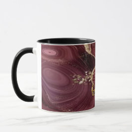 Mug Bourgogne Gold Parties scintillant 01 Golden 3D Te