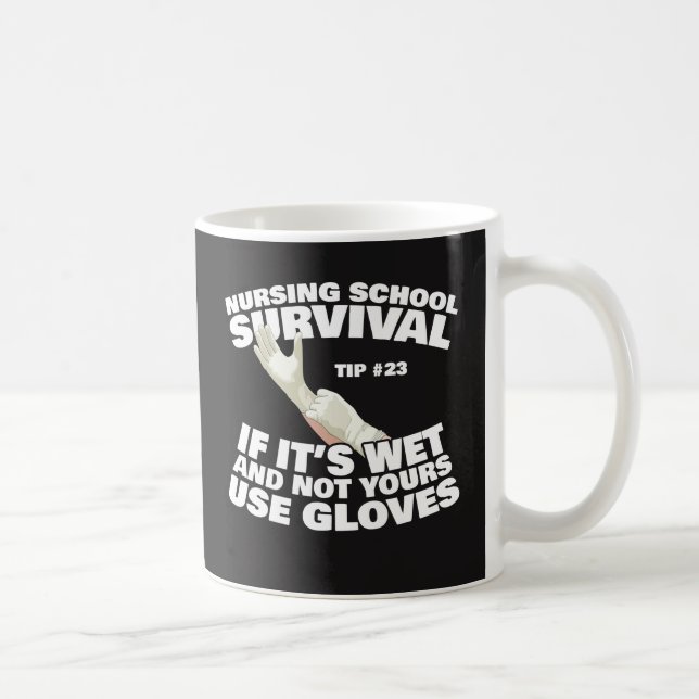 Mug Bout de survie d'école d'infirmières pour (Droite)