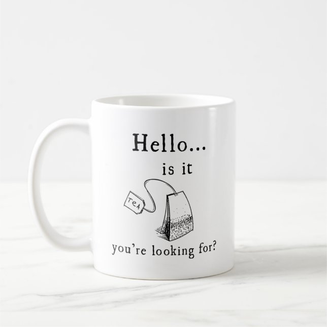 Mug Bouteille amateur de thé (Gauche)