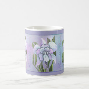 Mug Bouteille de café fleur Smeraldo
