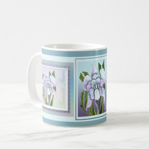Mug Bouteille de café fleur Smeraldo