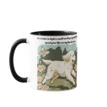 Bouteille de chien sage
