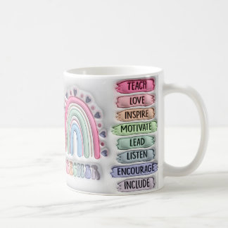 Mug Bouteille de conception 3d pour enseignants