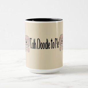 Mug Bouteille de Goldendoodle