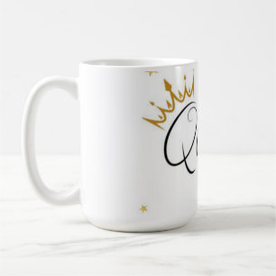Mug Bouteille d'eau à typographie de la Reine Couronne