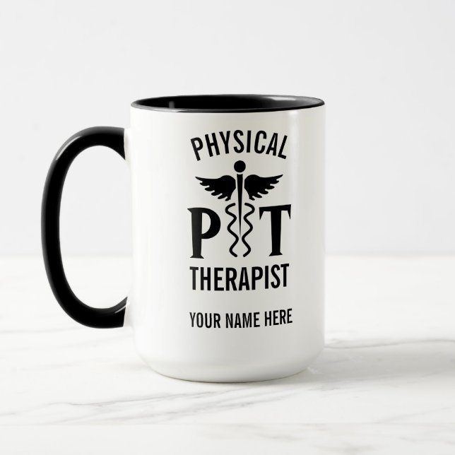Mug bouteille d'eau du kiné (Gauche)