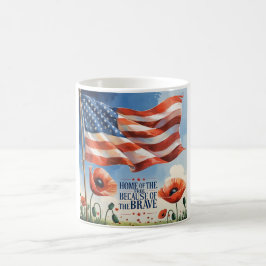 Mug Bouteille d'eau patriotique - Hommage commémoratif