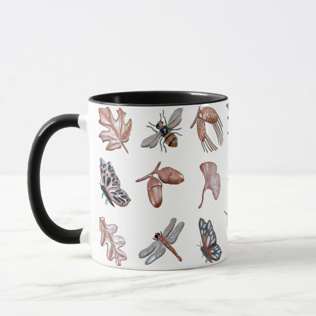 Mug Bouteille d'impression naturelle (Gauche)