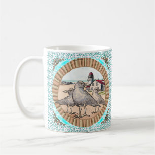 Mug Bouteille du phare Gulls