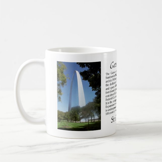 Mug Bouton Arche de passerelle (Gauche)