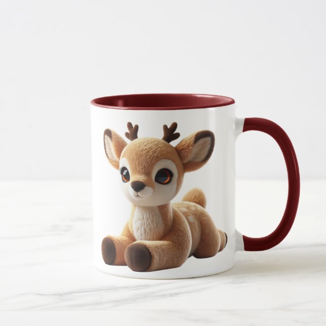 Mug Bouton de cerf doux (Droite)