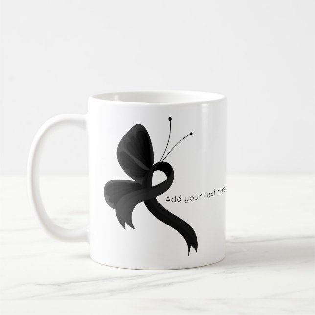 Mug Bouton de ruban Black Awareness (Gauche)