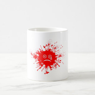 Mug Bouton d'encre rouge