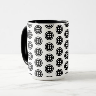 Mug Bouton noir