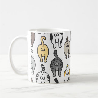 Mug Boutons de chats amusants