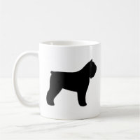 Bouvier des Flandres Chien race Silhouettes