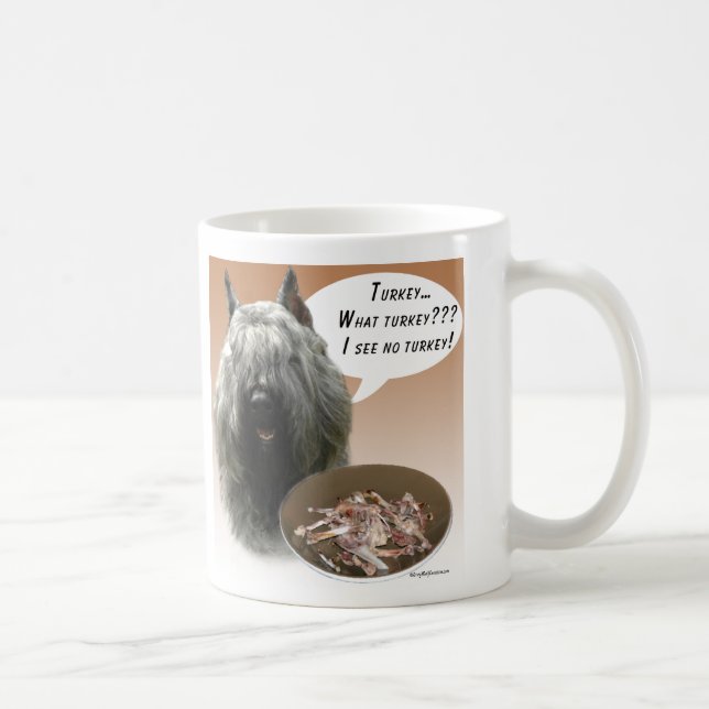 Mug Bouvier des Flandres Turquie (Droite)