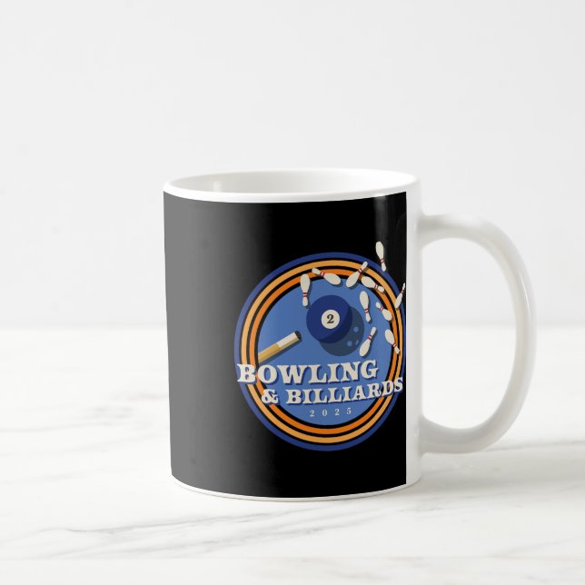 Mug Bowling Et Billard - 2 Ll (Droite)
