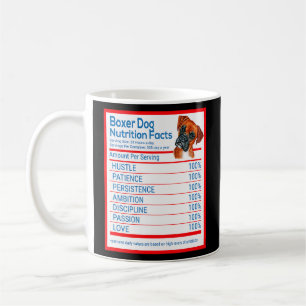 Mug Boxer Chien Propriétaire de la race Funny Nutritio