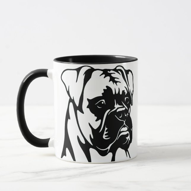 Mug Boxer Dog (Gauche)