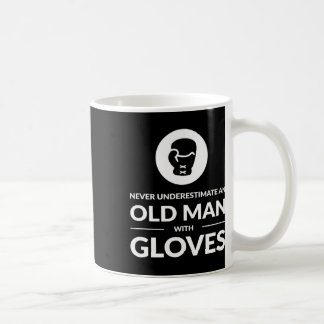 Mug Boxer drôle Vieux Homme T-shirt Cadeau