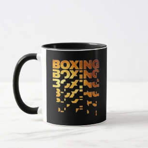 Mug Boxer Graphisme Word Art