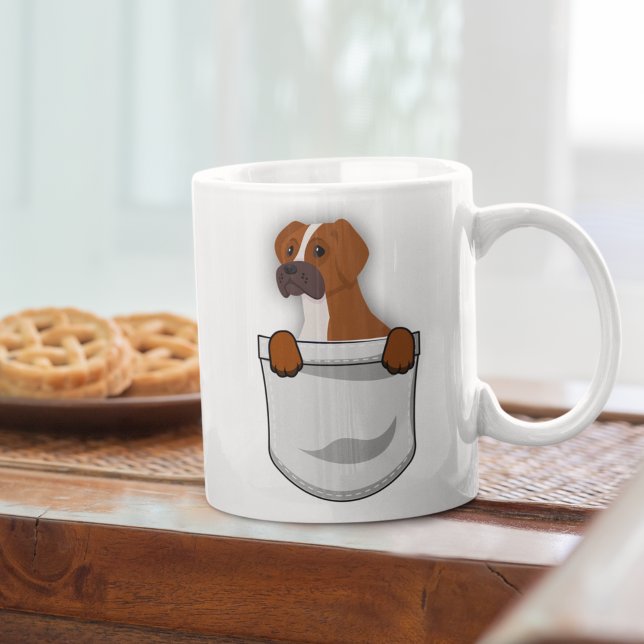 Mug Boxer personnalisé pour entraîneur de chien Amoure (Créateur téléchargé)