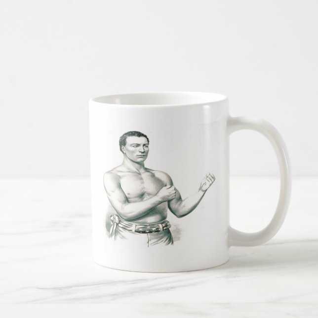 Mug Boxeur John C. Heenan - le champion de (Droite)