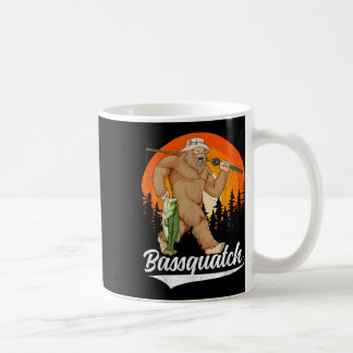 Mug Bquatch Drôle Bigfoot Pêche Extérieur Rétro B Pois
