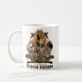 Mug Bracco italiano tapisserie fausse toile imprimé ac