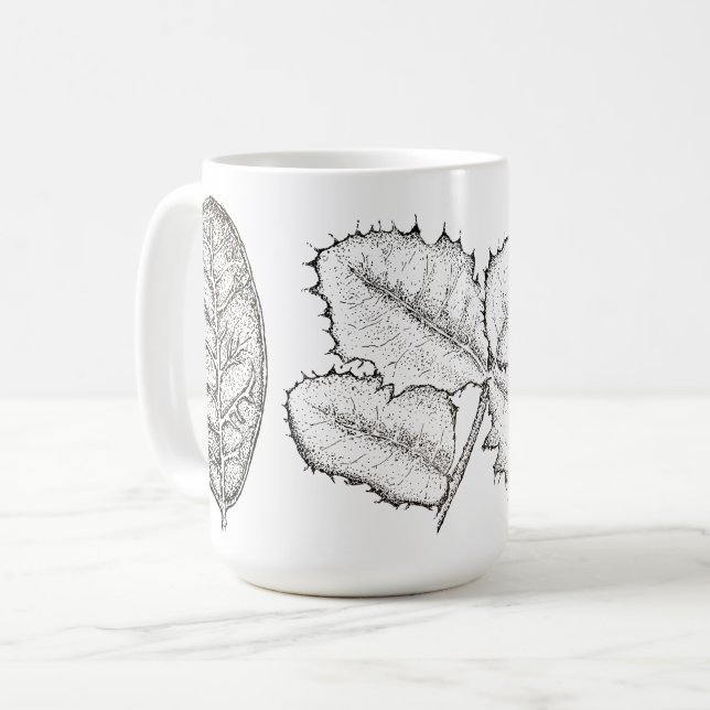 Mug Branche de chêne (Devant gauche)