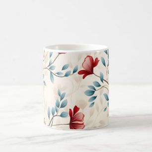 Mug Branche florale botanique élégante
