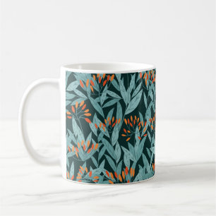 Mug Branches d'arbre dessinées à la main par un motif