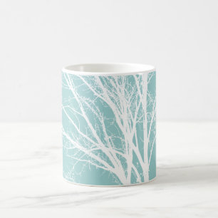 Mug Branches de l'arbre blanc