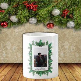 Mug Branches de l'arbre de Noël Photo