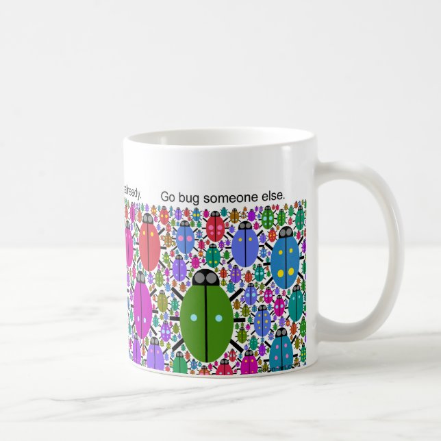 Mug branchez-moi sur table d'écoute pas (Droite)