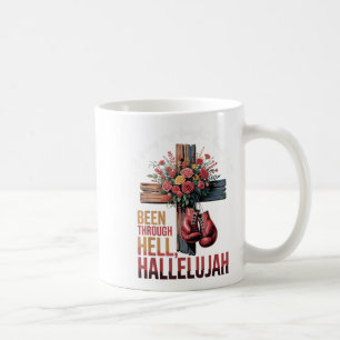 Mug Brandon Hard Fight Hallelujah Louer Jésus Christ