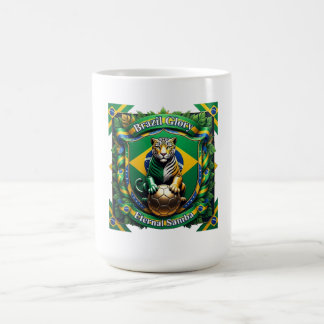 Mug Brazil Eternal Jaguar Ascent, Brazilian Gift