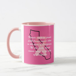 Mug Breast Cancer Awareness in California 
