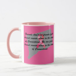 Mug Breast Cancer Awareness in Connecticut 