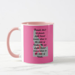 Mug Breast Cancer Awareness in Idaho