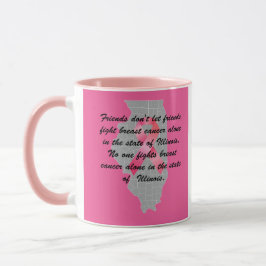 Mug Breast Cancer Awareness in Illinois 