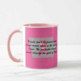 Mug Breast Cancer Awareness in Iowa