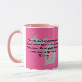 Mug Breast Cancer Awareness in Michigan 